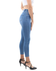 Talus High Waisted Skinny Jeans - Blue - Wear and Wander