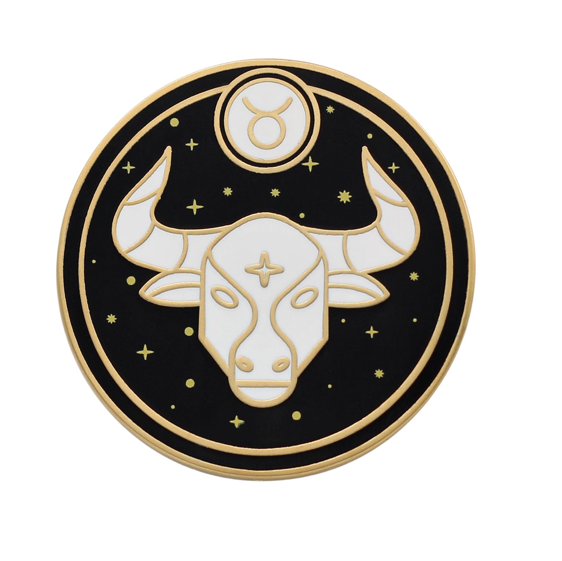 Taurus Astrological Sign - Star Sign / Astrology Enamel Pins - Wear and Wander