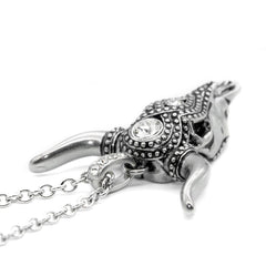 Taurus Bull Skull Necklace - Wear and Wander