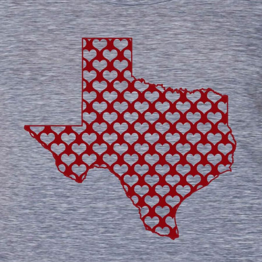 Texas hearts - women's - Wear and Wander