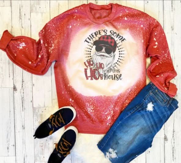 There's some Ho HO Ho in this House Sweatshirt - Wear and Wander