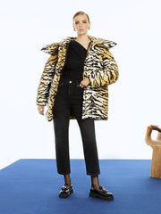 Tiger Print Puffer - Wear and Wander