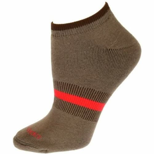 Tipped Cushioned Arch Support No Show Ankle Hi Performance Cotton - Wear and Wander