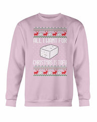 Tofu for Santa Christmas Sweatshirt - Wear and Wander