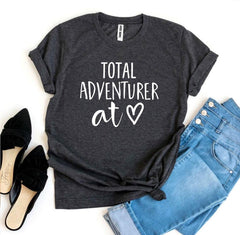 Total Adventurer At Heart T-shirt - Wear and Wander