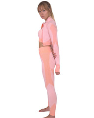 Trois Seamless Sports Jacket - Pink - Wear and Wander