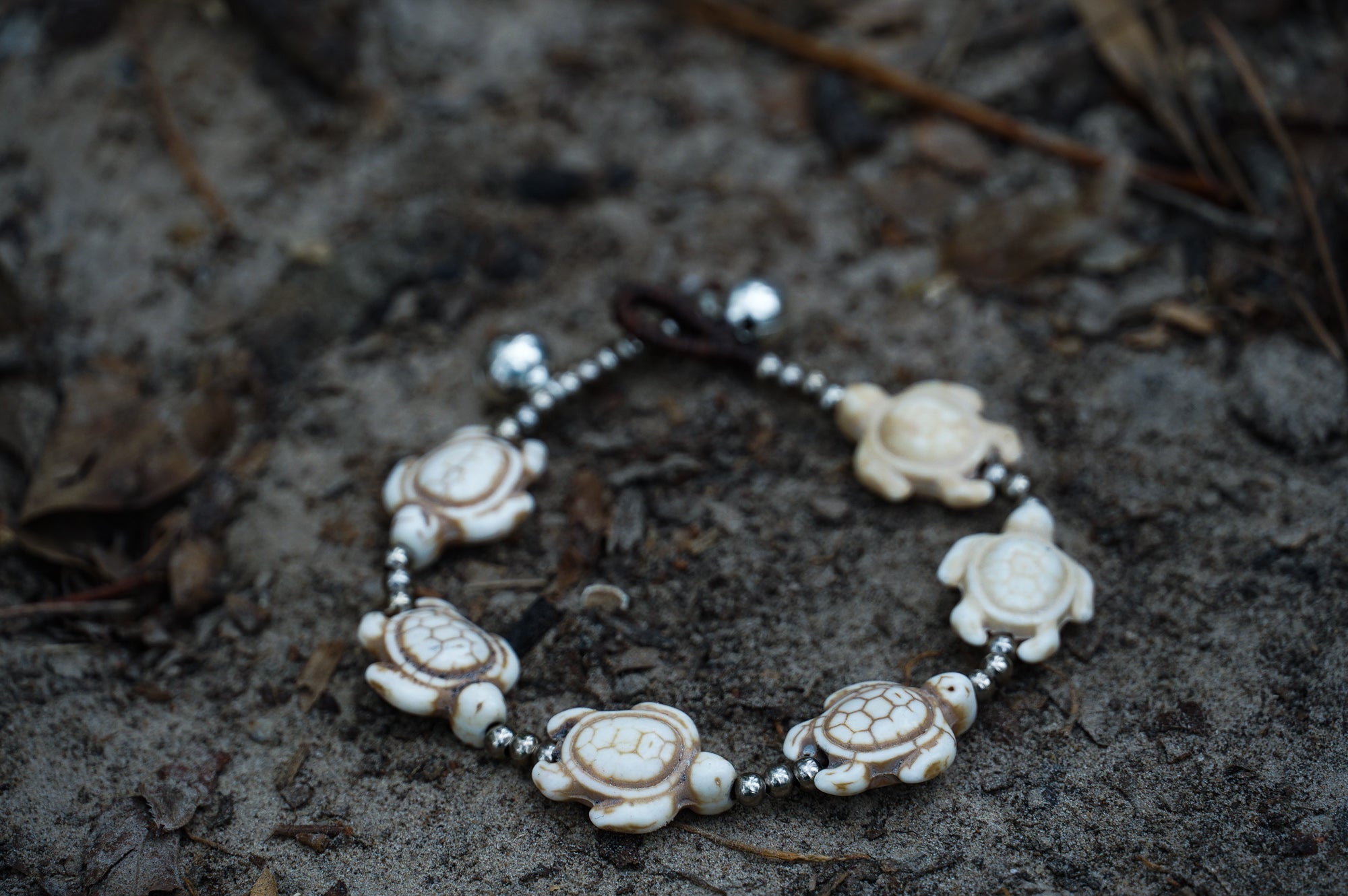 Turtle Silver Boho Bracelet - Wear and Wander