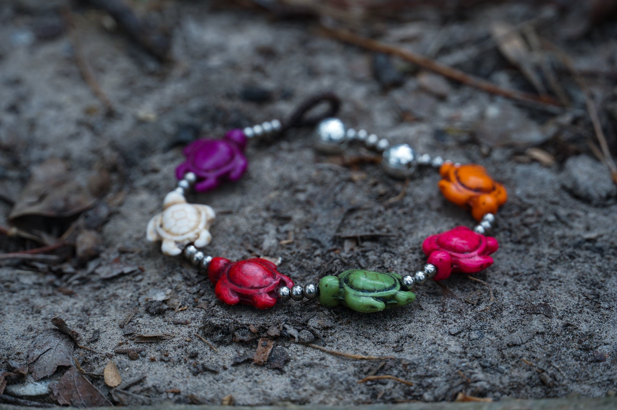 Turtle Silver Boho Bracelet - Wear and Wander