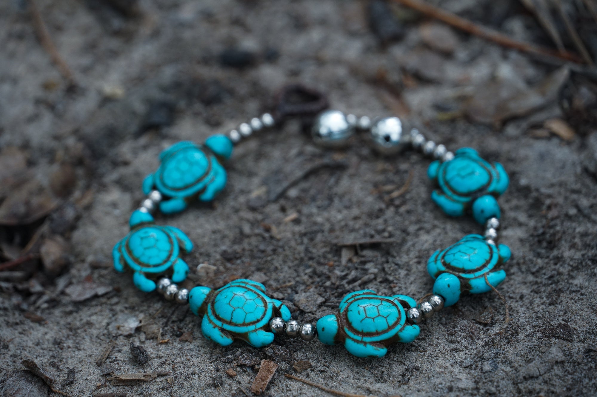 Turtle Silver Boho Bracelet - Wear and Wander