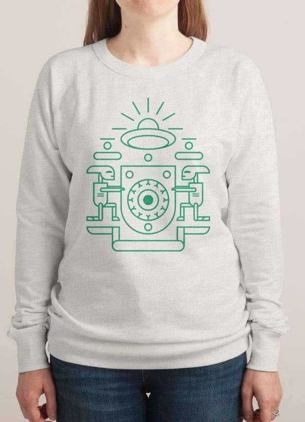 UFO WATCHERS WOMEN PRINTED SWEAT SHIRT - Wear and Wander