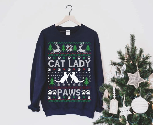 Ugly Cats Paw Sweatshirt - Wear and Wander