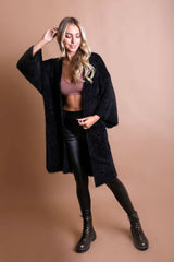 Ultra - Soft Luxe Mohair Knit Cardigan - Wear and Wander