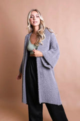 Ultra - Soft Luxe Mohair Knit Cardigan - Wear and Wander
