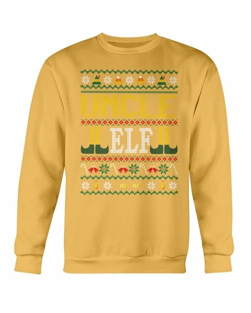 Uncle Elf Christmas Sweatshirt - Wear and Wander