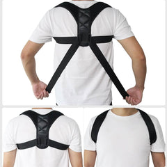 Unisex Adjustable Back Posture Corrector - Wear and Wander