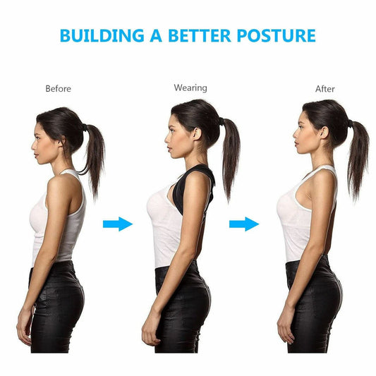 Unisex Adjustable Back Posture Corrector - Wear and Wander