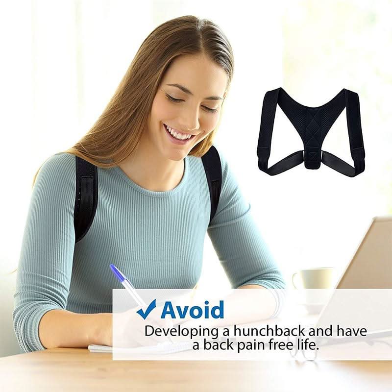 Unisex Adjustable Back Posture Corrector - Wear and Wander