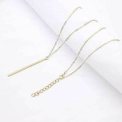 Vertical Bar Necklace - Wear and Wander