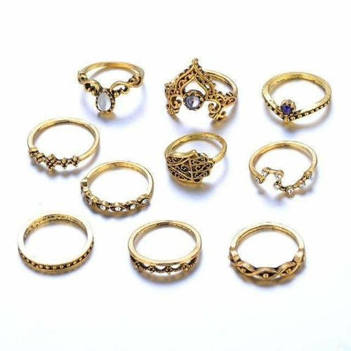 Vintage Stackable Ring Set - Wear and Wander