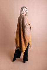 Western Style Colorblend Tassel Serape - Wear and Wander