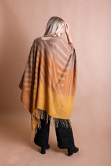 Western Style Colorblend Tassel Serape - Wear and Wander