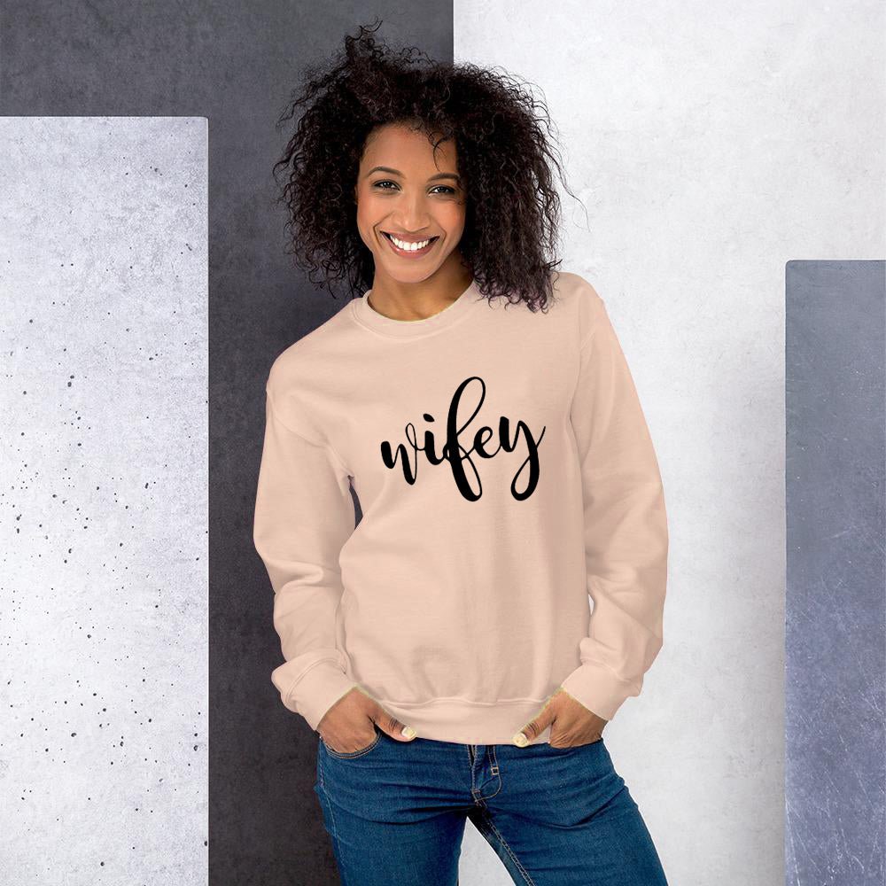 Wifey Sweatshirt - Wear and Wander