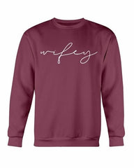 Wifey Sweatshirt - Wear and Wander