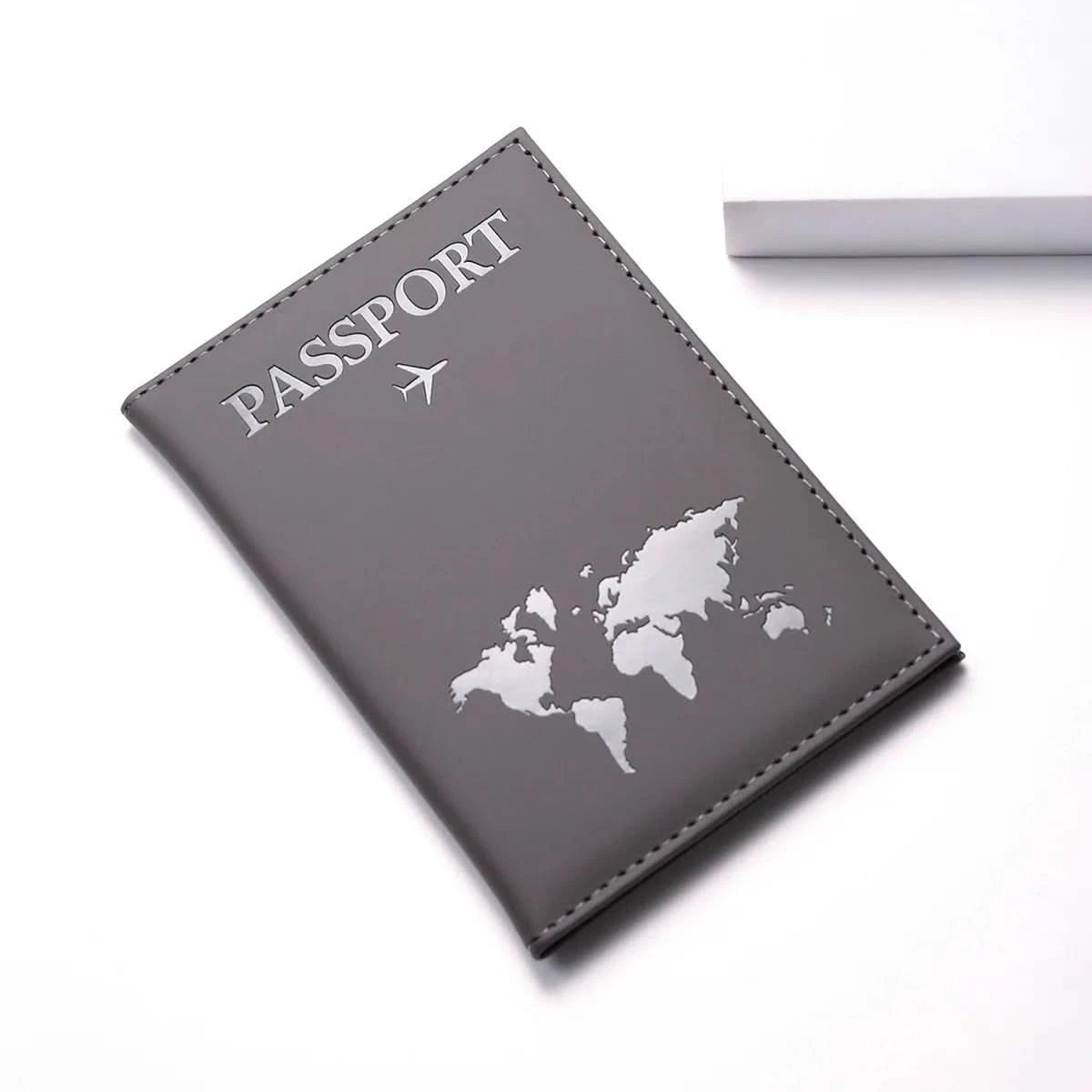 Women Men RFID Vintage Business Passport Covers Holder Multi - Function Leather Wallet Travel Accessories - Wear and Wander