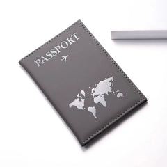 Women Men RFID Vintage Business Passport Covers Holder Multi - Function Leather Wallet Travel Accessories - Wear and Wander