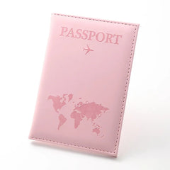 Women Men RFID Vintage Business Passport Covers Holder Multi - Function ID Bank Card PU Leather Wallet Case Travel Accessories - Wear and Wander