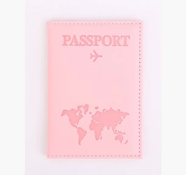 Women Men RFID Vintage Business Passport Covers Holder Multi - Function ID Bank Card PU Leather Wallet Case Travel Accessories - Wear and Wander