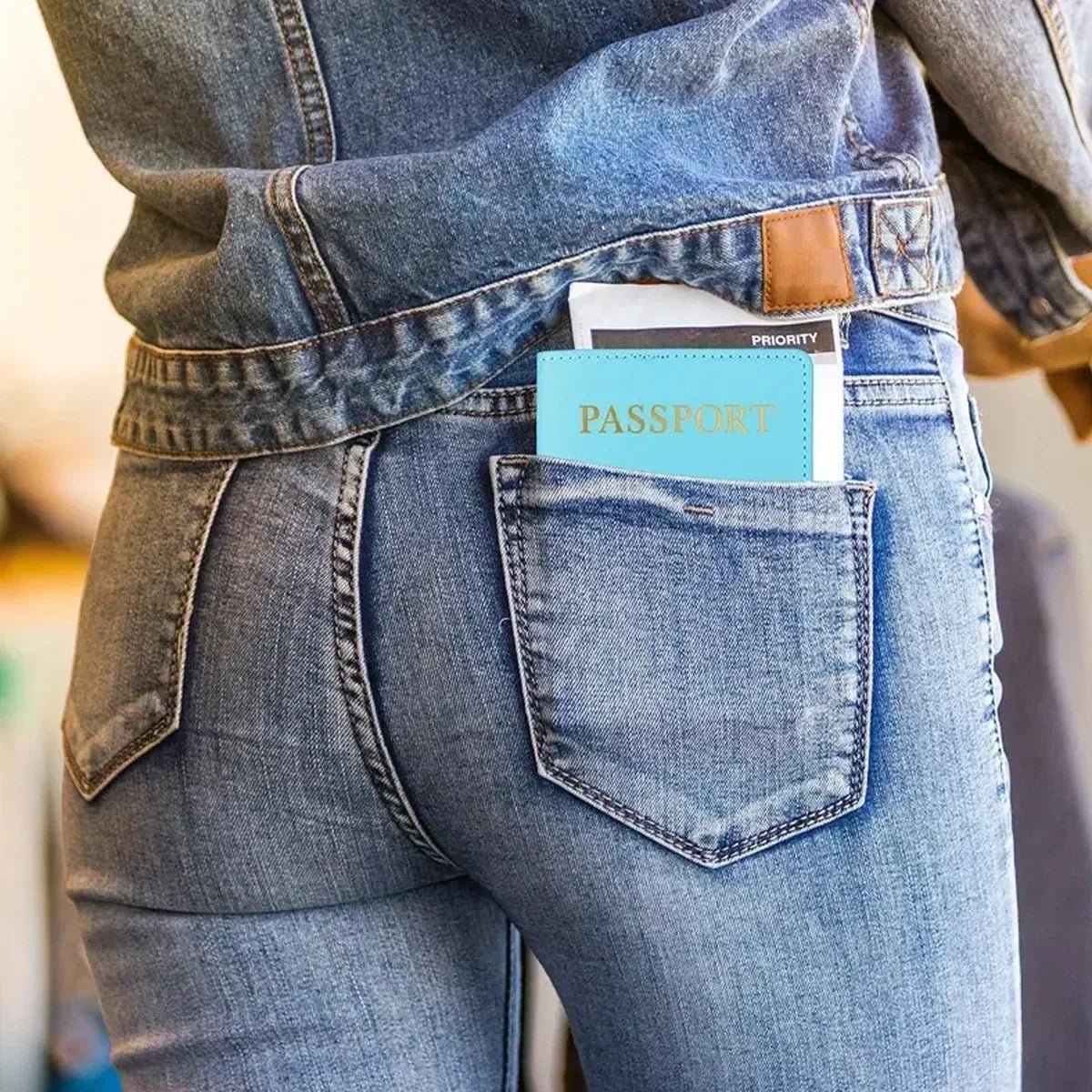 Women Men RFID Vintage Business Passport Covers Holder Multi - Function ID Bank Card PU Leather Wallet Case Travel Accessories - Wear and Wander