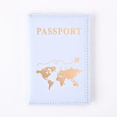 Women Men RFID Vintage Business Passport Covers Holder Multi - Function ID Bank Card PU Leather Wallet Case Travel Accessories - Wear and Wander