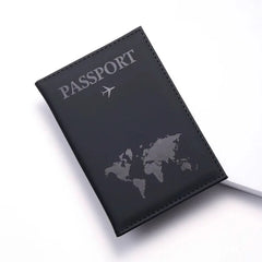 Women Men RFID Vintage Business Passport Covers Holder Multi - Function Leather Wallet Travel Accessories - Wear and Wander