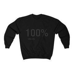 Womens 100% Vegan Logo Sweatshirt - Wear and Wander