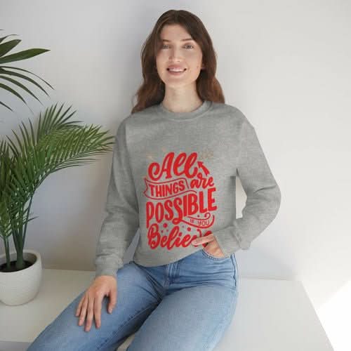 Womens 2023 Positive Message Sweatshirt - Wear and Wander