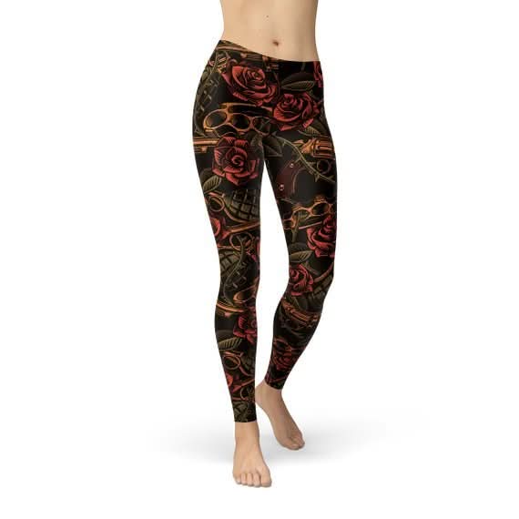 Womens Badass Leggings - Wear and Wander