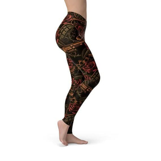 Womens Badass Leggings - Wear and Wander