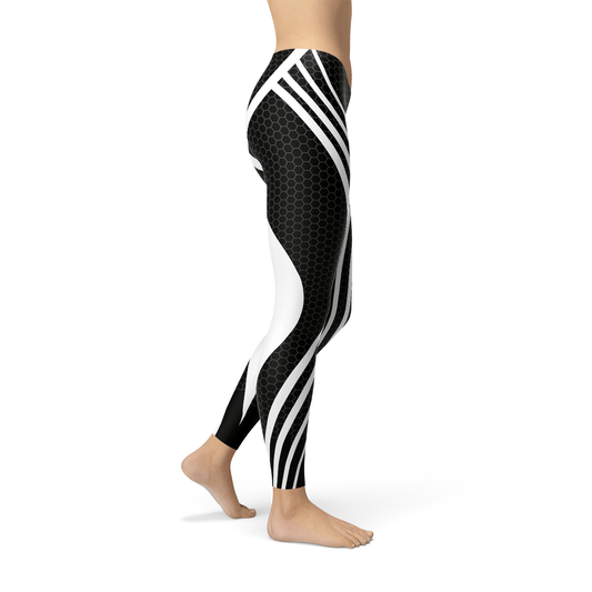 Womens Black Venom Leggings - Wear and Wander