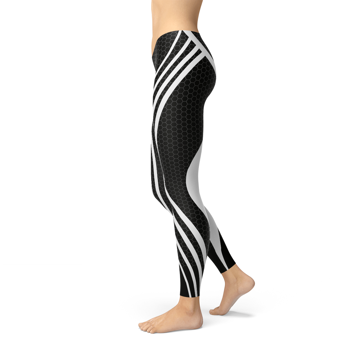 Womens Black Venom Leggings - Wear and Wander