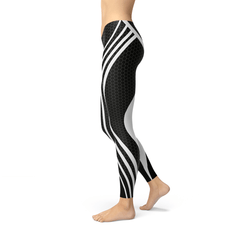 Womens Black Venom Leggings - Wear and Wander