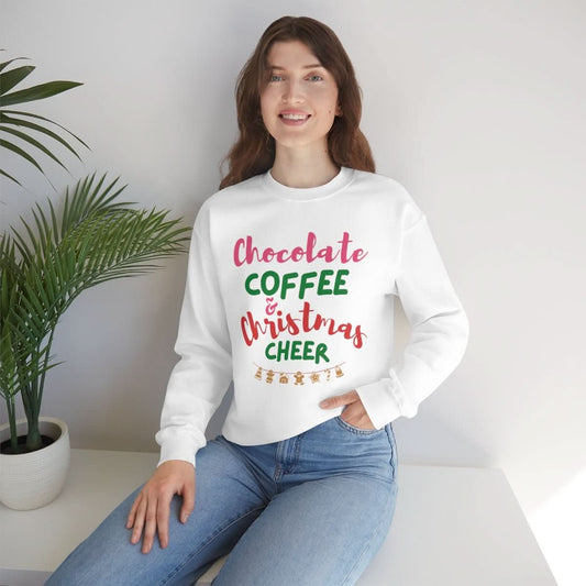 Womens Christmas Cheer Sweatshirt - Wear and Wander