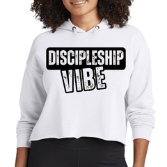 Womens Cropped Hoodie Discipleship Vibe - Wear and Wander