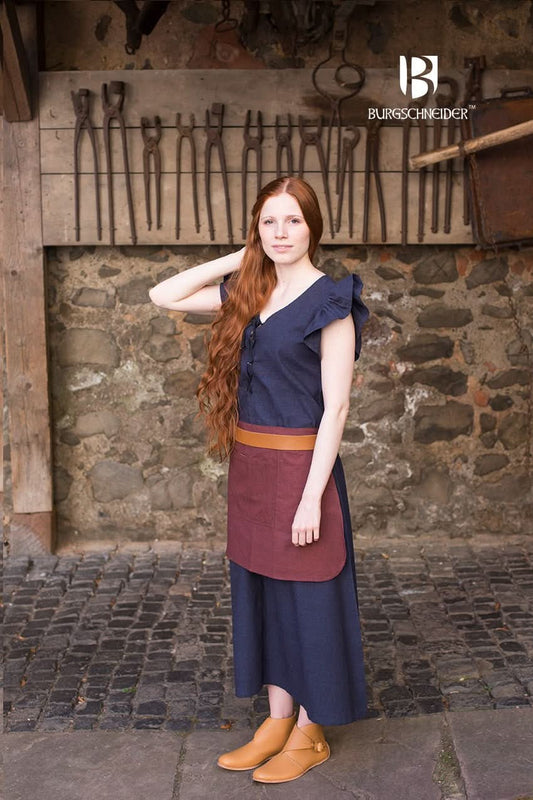 Women's Dress Agga Blue - Wear and Wander