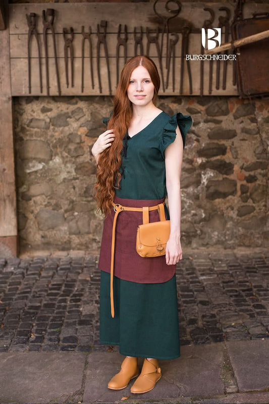 Women's Dress Agga Green - Wear and Wander
