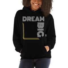 Womens Hoodie - Pullover Hooded Sweatshirt - Graphic/dream Big - Wear and Wander
