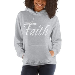 Womens Hoodie - Pullover Hooded Sweatshirt - Graphic/inspire Faith - Wear and Wander