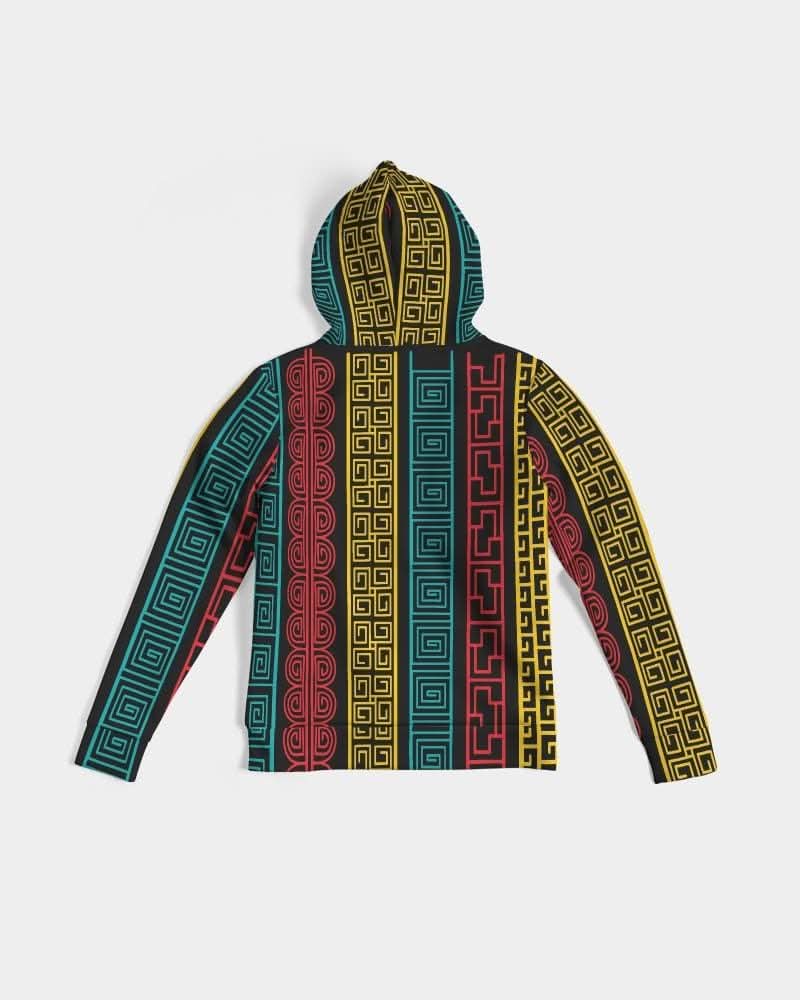Womens Hoodie - Pullover Hooded Sweatshirt - Graphic/multicolor - Wear and Wander