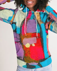 Womens Hoodie - Pullover Hooded Sweatshirt / Multicolor Graphic - Wear and Wander