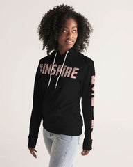 Womens Hoodie - Pullover Hooded Sweatshirt - Pink Graphic / Inspire - Wear and Wander